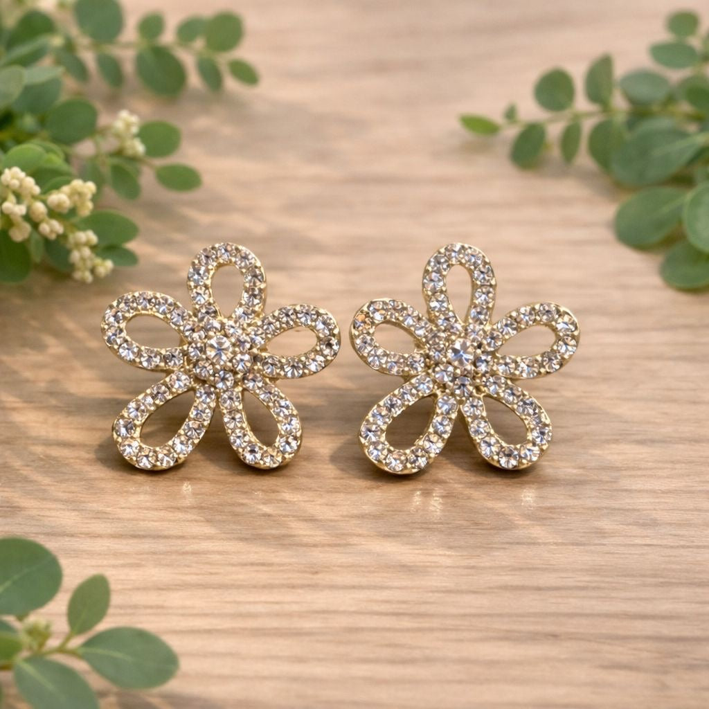 Aretes Flor Radiante