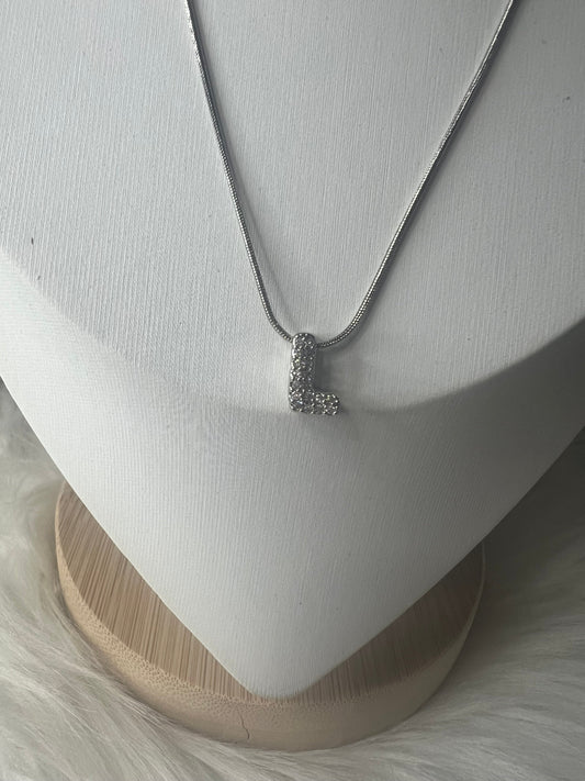 Collar Silver Glow “L”