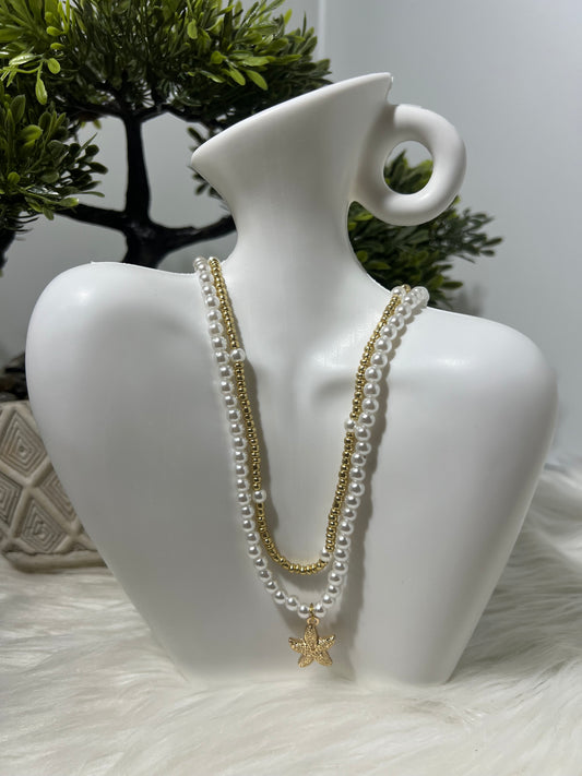 Collar doble Perlas Del Mar