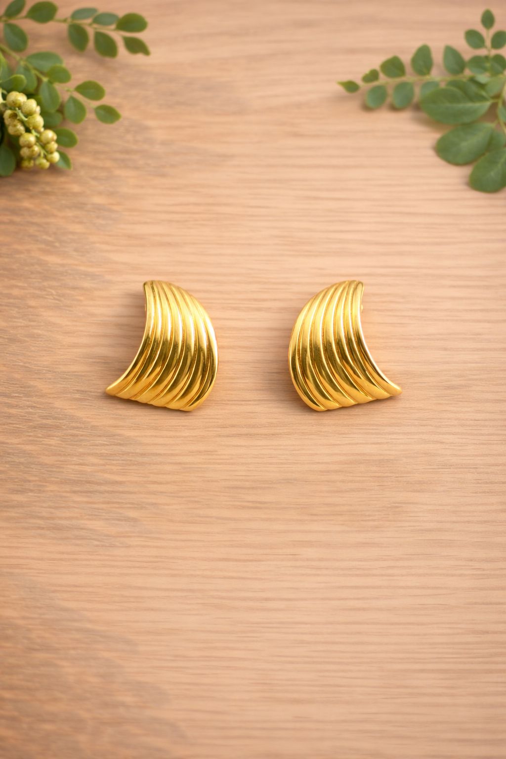 Aretes Dorado Clásico
