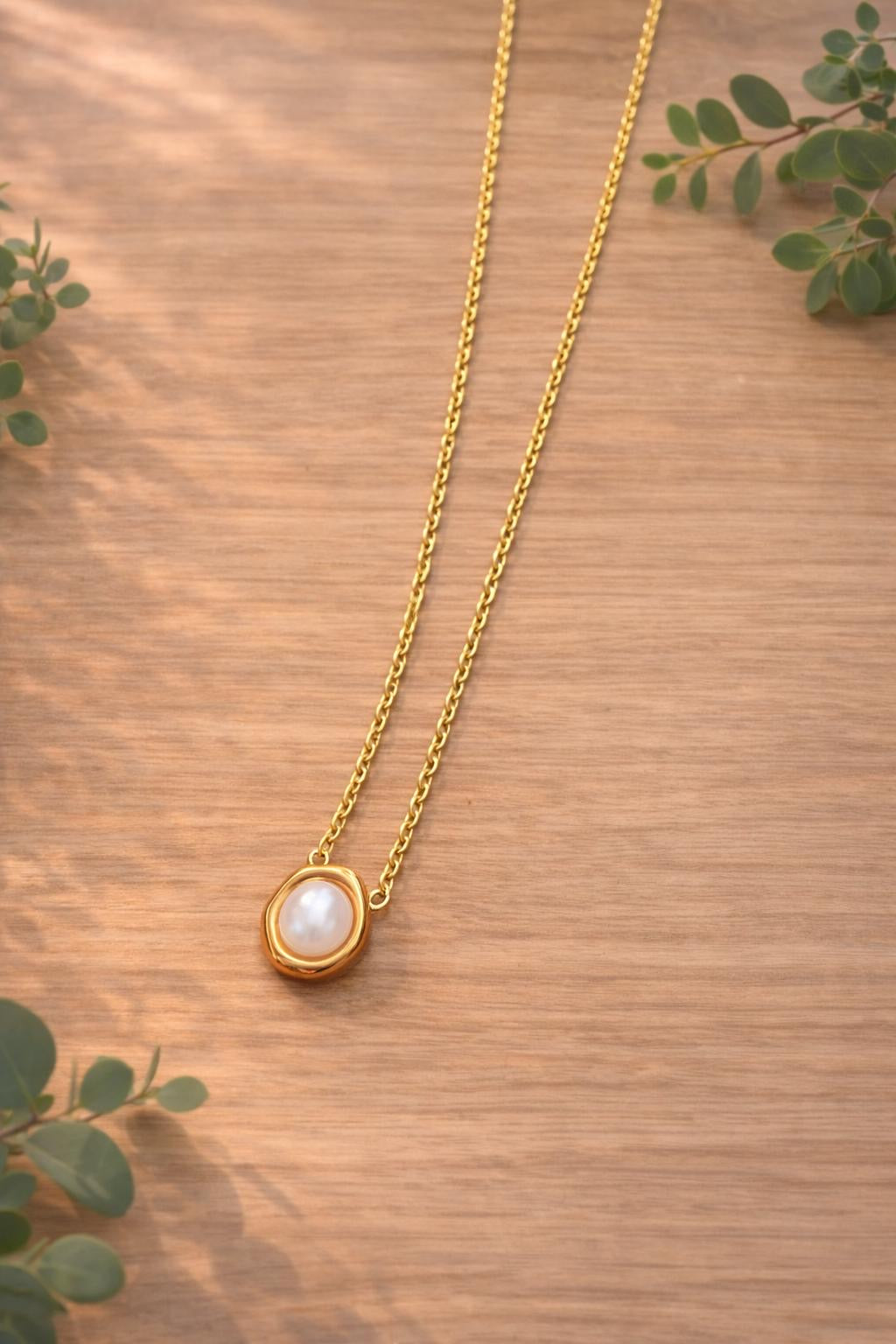 Cadena Aura De Perla