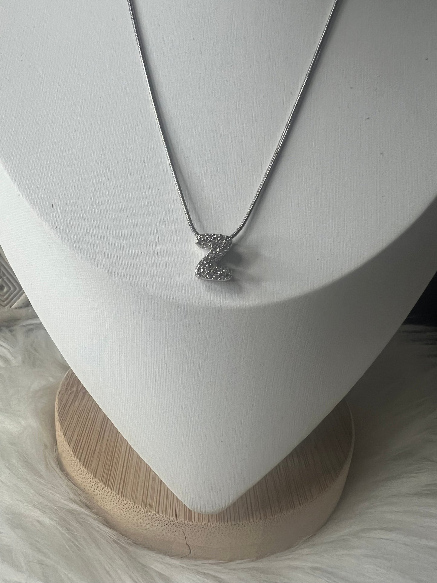 Collar Silver Glow “Z”