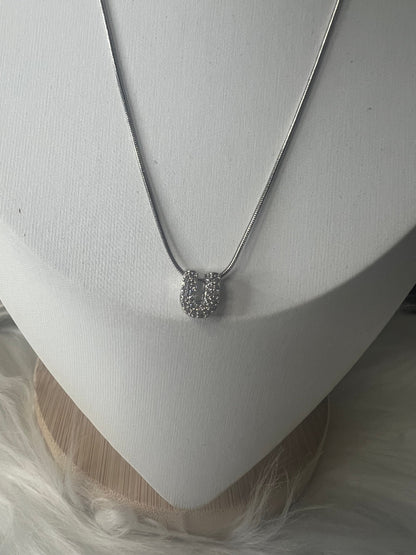 Collar Silver Glow “U”