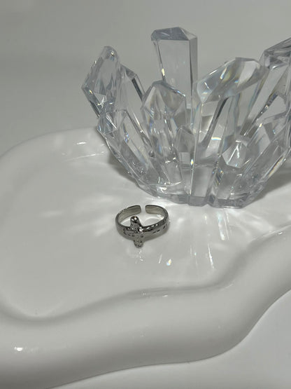 Anillo Cruz Ajustable