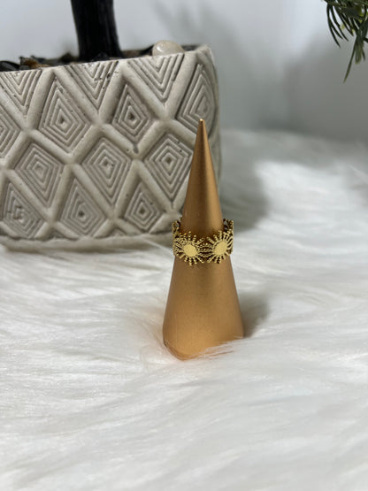 Anillo Sol Dorado