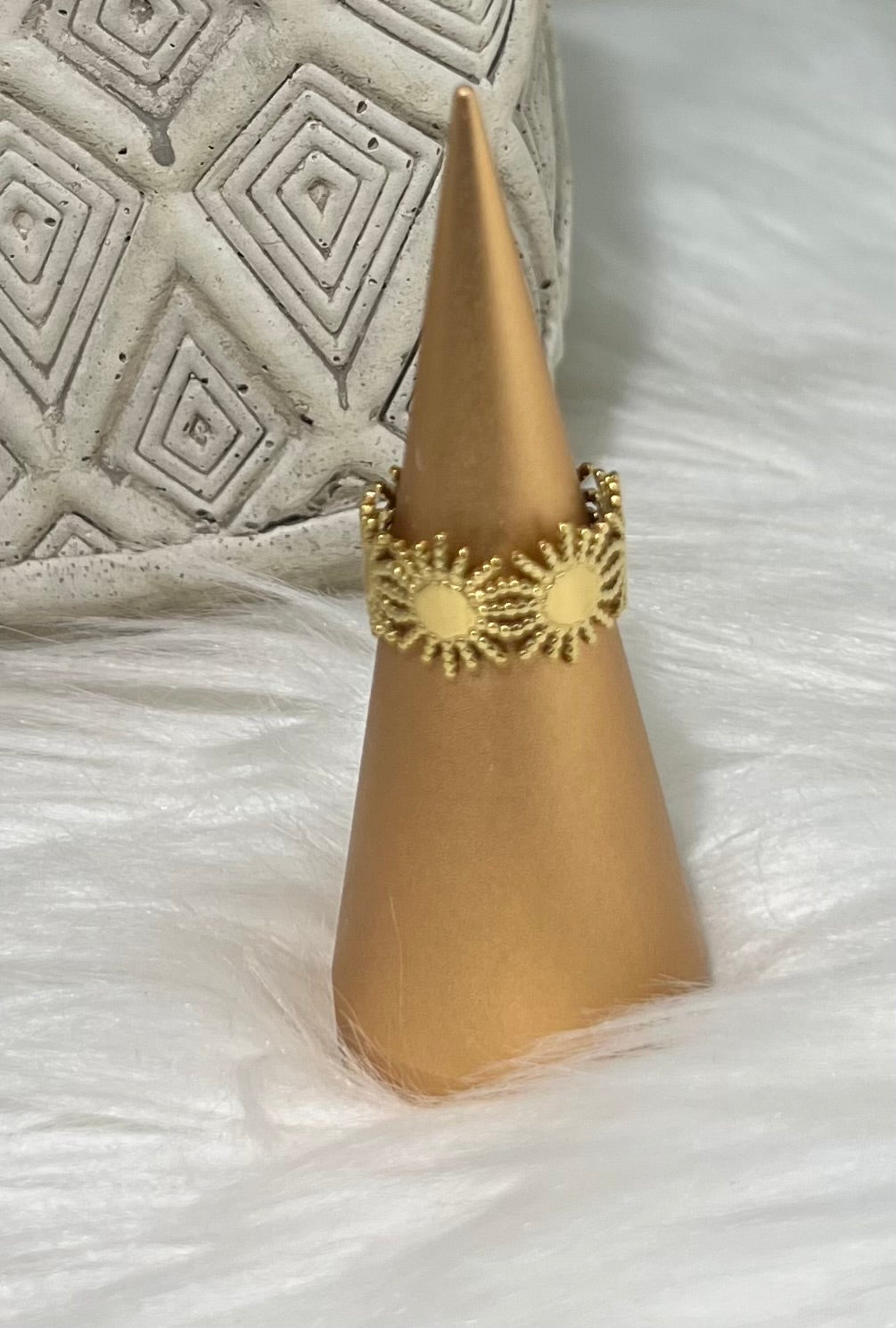 Anillo Sol Dorado