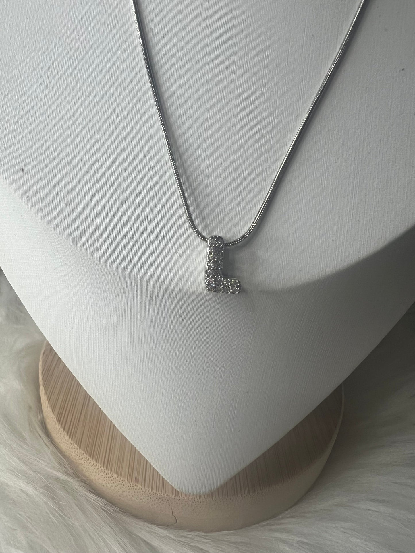 Collar Silver Glow “L”
