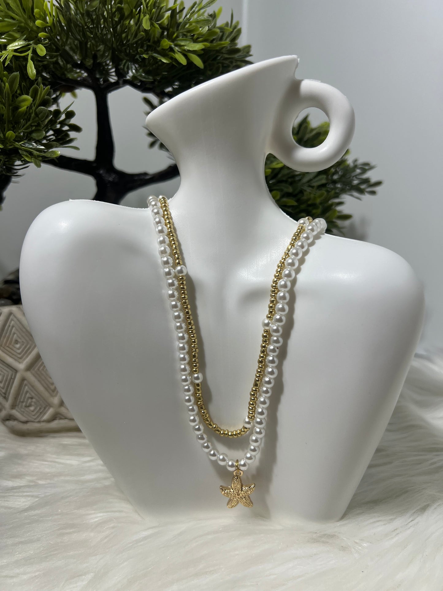 Collar doble Perlas Del Mar