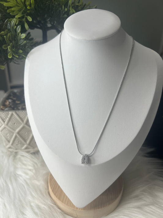 Collar Silver Glow “A”