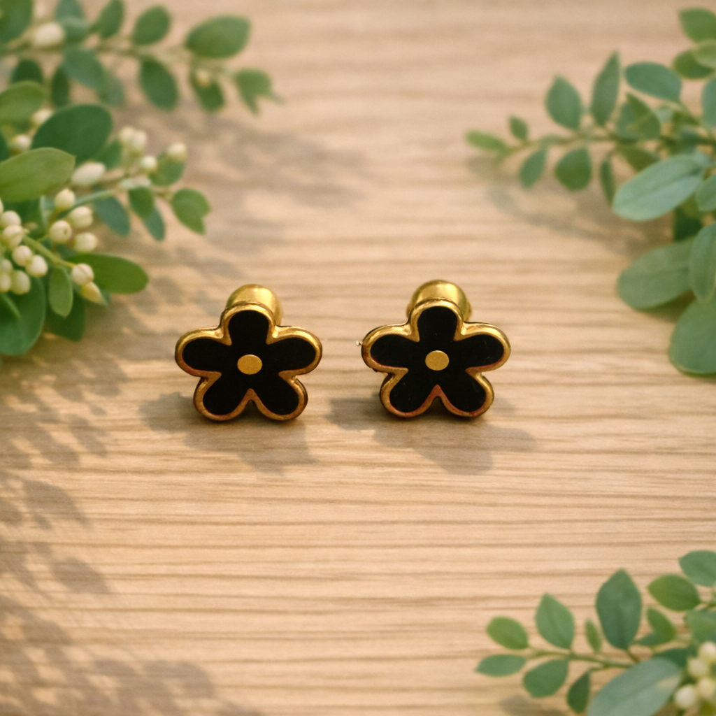 Aretes Flor Nocturna