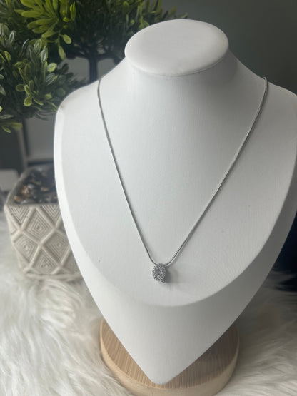 Collar Silver Glow “Q”
