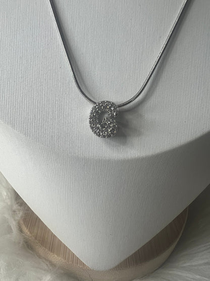 Collar Silver Glow “G”